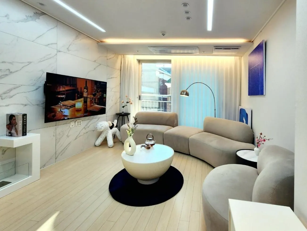 New Open Luxury#Elevator#Hongdae#Mapo#Mangwon#8Ppl Big Family 3Br 2Ba Appartement Seoel