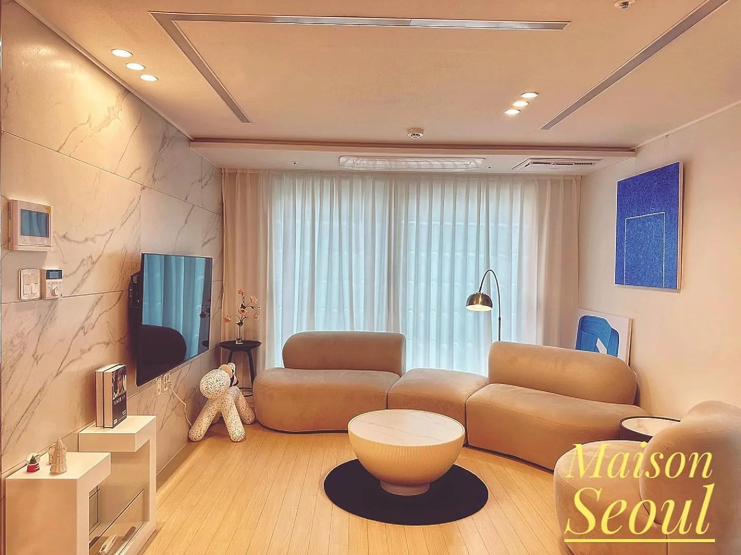 New Open Luxury#Elevator#Hongdae#Mapo#Mangwon#8Ppl Big Family 3Br 2Ba Appartement Seoel